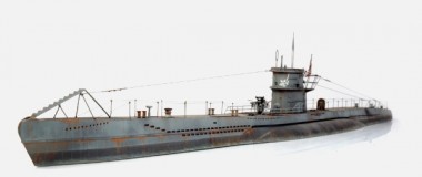 Artitec 50.132 U-Boot VII C Wasserlinie 