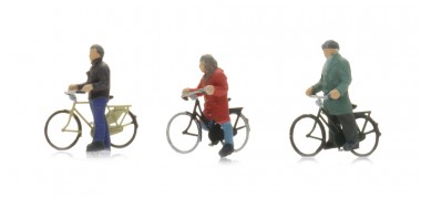 Artitec 5160038 Radfahrer an der Ampel (3x) 