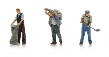 Artitec 5160057 Kohlenhändler (3x) 