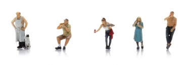 Artitec 5220009 Pommes Bude Figuren (5x) 