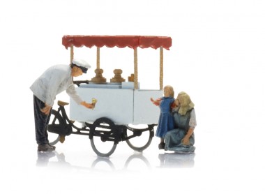 Artitec 5220028 Eisverkäufer mit Eisfahrrad 