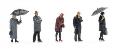 Artitec 5870003 Passagiere im Regen (5x) 