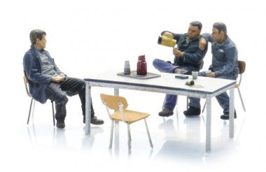 Artitec 5870084 Stahlarbeiter Mittagspause 