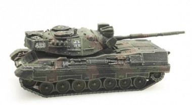 Artitec 6160043 BRD Leopard 1A1A2 Fleck.tarn. Eisenbahn 