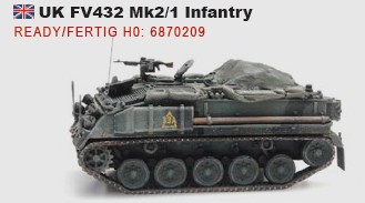 Artitec 6870209 UK FV432 Mk2/1 Infantry 