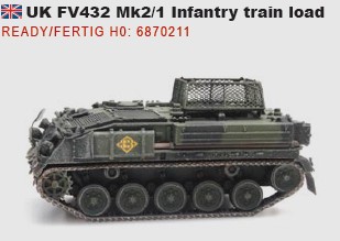 Artitec 6870211 UK FV432 Mk2/1 Infantry train load 