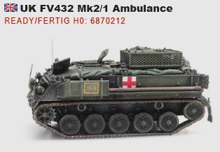 Artitec 6870212 UK FV432 Mk2/1 Ambulance 