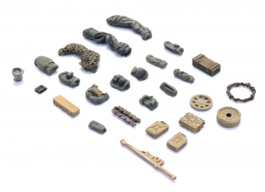 Artitec 6870531 Zubehör Sd.Kfz. 250/251 gelb 