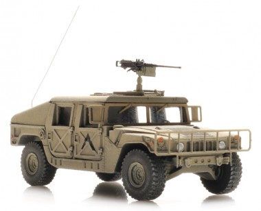 Artitec 6870538 Humvee Desert Armored .50 MG 