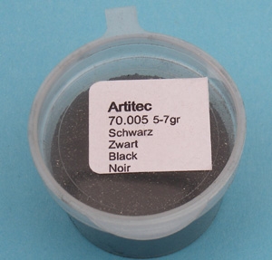 Artitec 70.005 Pulver schwarz 