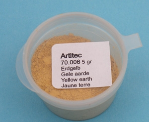 Artitec 70.006 Pulver erdgelb 
