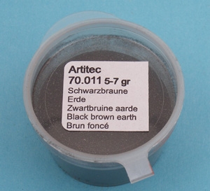 Artitec 70.011 Pulver schwarzbraune Erde 