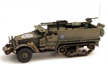 REE Modeles AB-001 Halbkettenfahrzeug M5A1 franz. Armee 