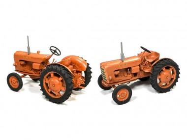 REE Modeles BA-007 Traktor Someca SOM40 orange/Räder grün 