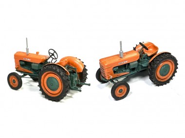 REE Modeles BA-010 Traktor Someca SOM40 orange/Räder grün 
