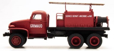 REE Modeles CB-081 GMC CCKW 353 Sapeurs Pompiers Grimaud 