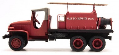 REE Modeles CB-083 GMC CCKW 353 Sapeurs Pompiers Coutances 