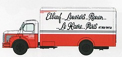 REE Modeles CB-117 Berliet GLC6 Koffer-Lkw Elbeuviens Trans 