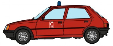 REE Modeles CB-154 Peugeot 205 GE Firefighter 