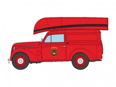 REE Modeles CB-203 Renault Juvaquatre Fourgon Pompier 