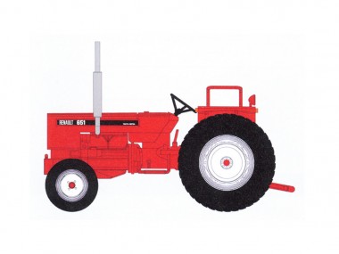 REE Modeles CB-214 Renault 651 rot (1973) 