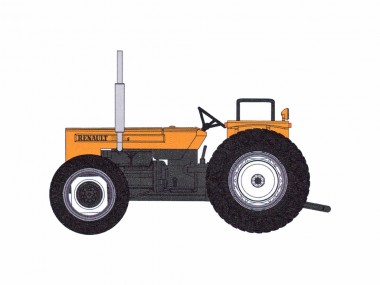 REE Modeles CB-217 Renault 651 Allrad orange (1982) 