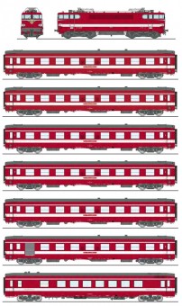 REE Modeles CM-016SAC SNCF Zug-Set Le Capitole 8-tlg Ep.3 AC 