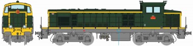 REE Modeles JM-020 SNCF Diesellok BB 63000 Ep.4 