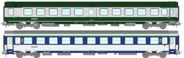 REE Modeles JM-050 SNCF Personenwagen-Set 2-tlg. Ep.4/5 