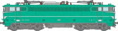 REE Modeles MB-252SAC SNCF E-Lok BB 25236 Ep.4/5 AC 