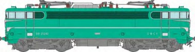 REE Modeles MB-253 SNCF E-Lok BB 25243 Ep.4 
