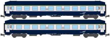 REE Modeles NW-195 SNCF Schlafwagen-Set 2tlg. Ep.4 