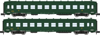 REE Modeles NW-283 SNCF DEV Personenwagen-Set 2-tlg. Ep.3b 