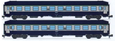 REE Modeles NW-350 SNCF Schlafwagen-Set 2-tlg. UIC Ep.4 