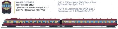REE Modeles NW-358S SNCF Triebzug RGP 1 X2775 2-tlg. Ep.3 