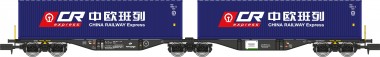 REE Modeles NW-SP01 PKP Cargo Containerwagen 6-achs Ep.6 