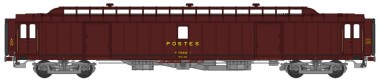 REE Modeles VB-093 SNCF PTT Postwagen OCEM 21 Ep.4 