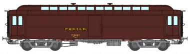 REE Modeles VB-255 SNCF PTT Postwagen 16m PEZ Ep.4 
