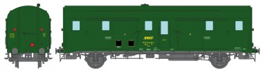 REE Modeles VB-344 SNCF Packwagen 2-achs Ep.4 