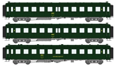 REE Modeles VB-374 SNCF Personenwagen-Set 3-tlg. Ep.4 