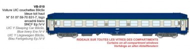 REE Modeles VB-510 SNCF Schlafwagen UIC Ep.4/5 