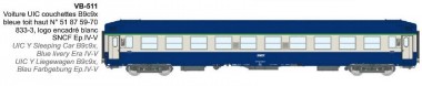 REE Modeles VB-511 SNCF Schlafwagen UIC Ep.4/5 