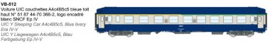 REE Modeles VB-512 SNCF Schlafwagen UIC Ep.4/5 