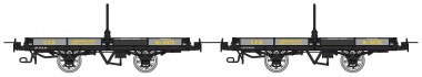 REE Modeles VM-035 CFD Flachwagen-Set 2-tlg. Htv Ep.1/2 
