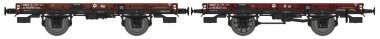 REE Modeles WB-437 SNCF Flachwagen-Set 2-tlg Ep.3 