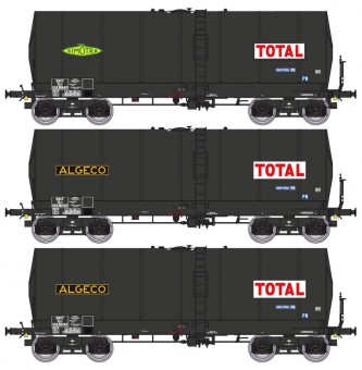 REE Modeles WB-664 SNCF Total Kesselwagen-Set 3-tlg Ep.3 