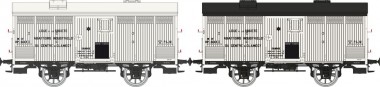 REE Modeles WB-766 PLM Kühlwagen-Set 2-tlg Ep.2 