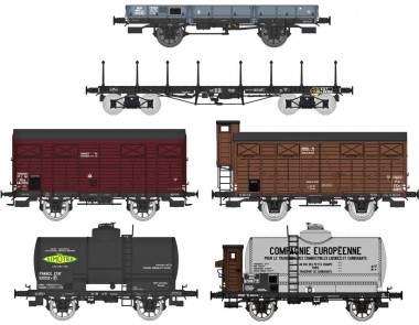 REE Modeles WB-771 EAST Wagen-Set 6-tlg Ep.2 