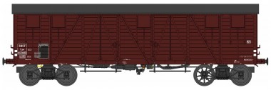 REE Modeles WB-778 SNCF gedeckter Güterwagen TP Ep.3b 