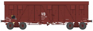 REE Modeles WB-781 SNCF MT gedeckter Güterwagen TP Ep.4 